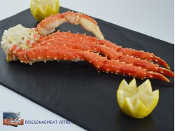 PATTES DE KING CRAB CUITES...